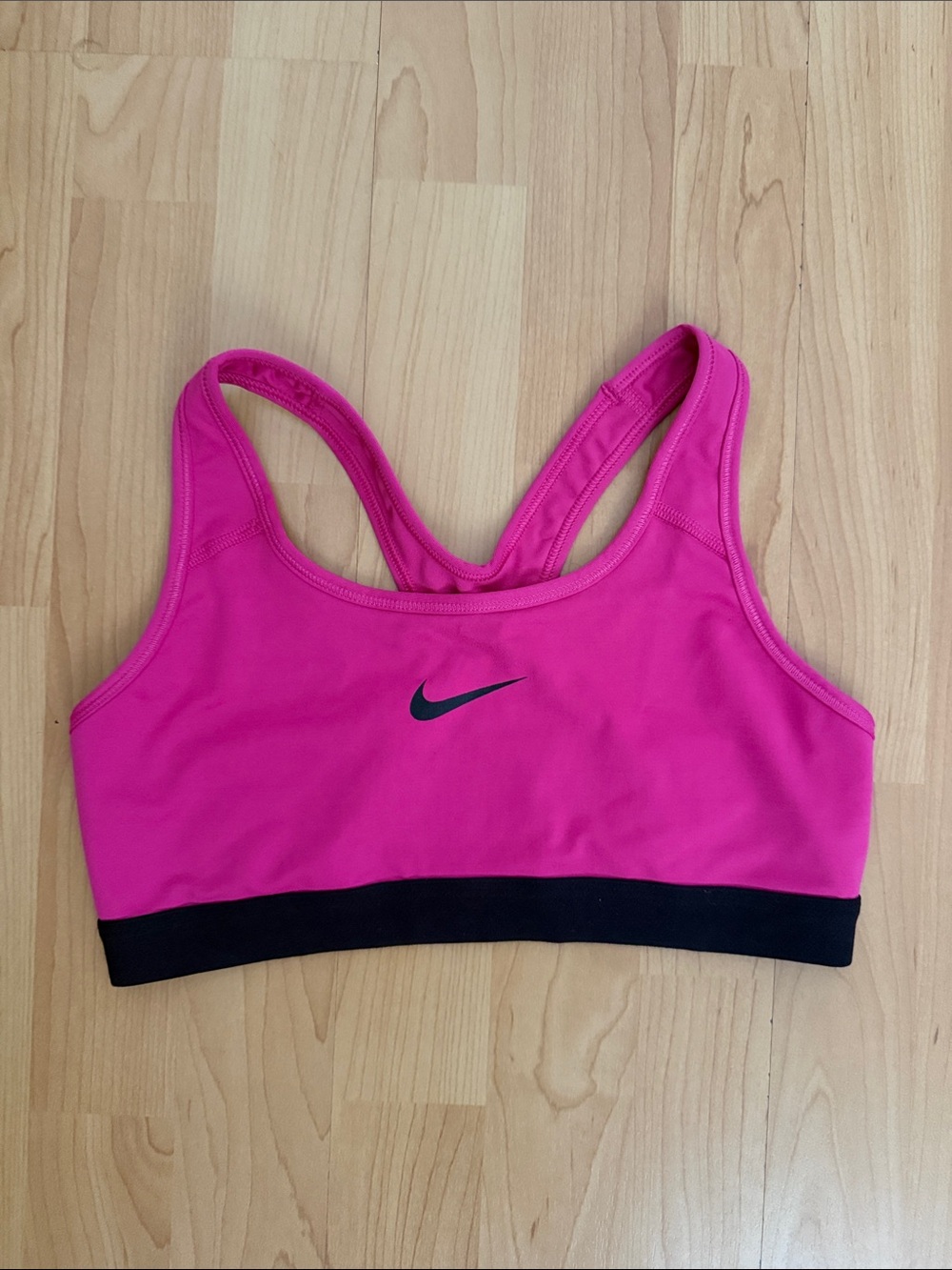 Nike DRI-FIT pink sports bra M